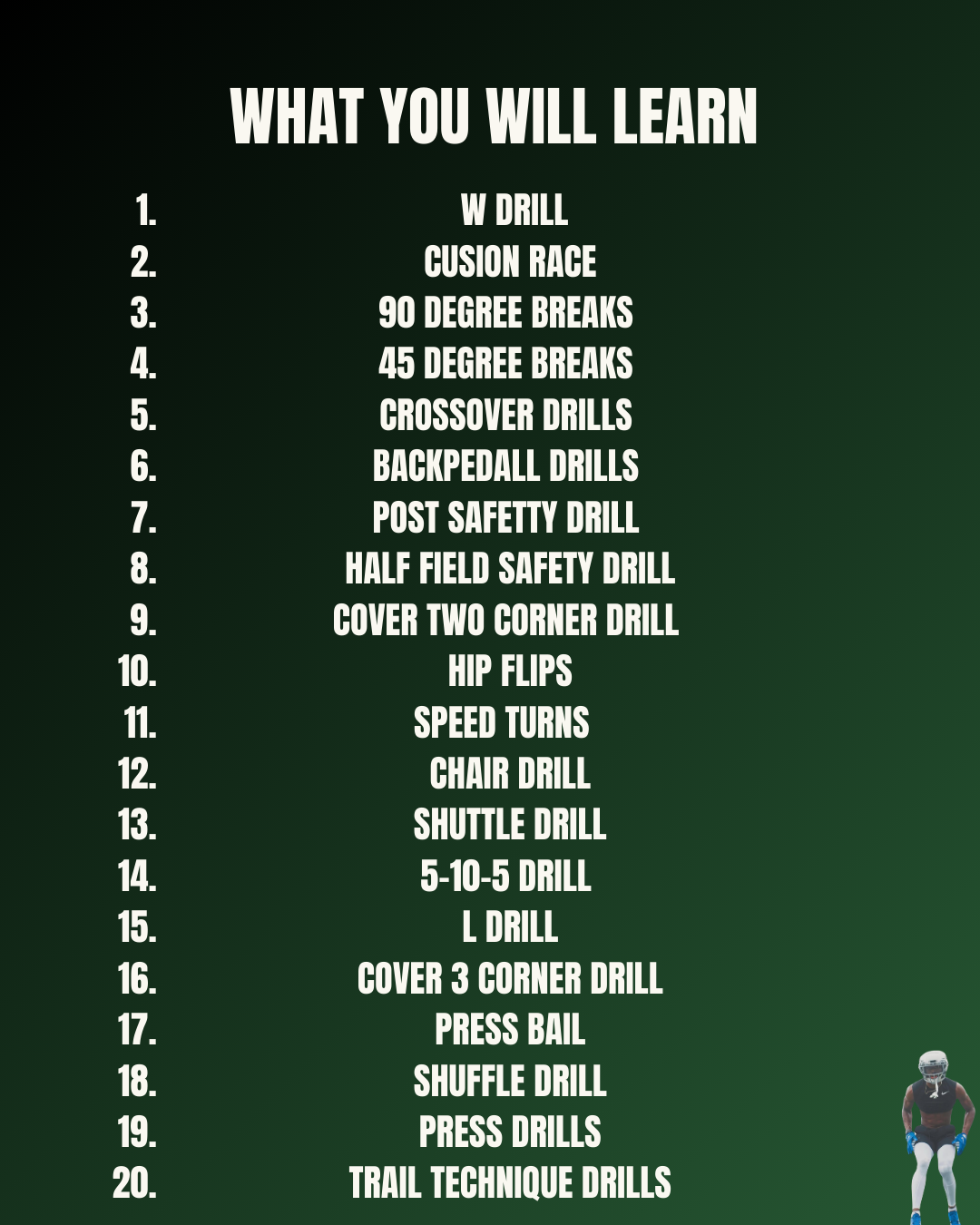 The Best DB Drills